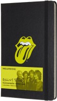 Фото - Блокнот Moleskine Rolling Stones Ruled Black 
