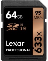Фото - Карта памяти Lexar Professional 633x SDXC UHS-I 256 ГБ