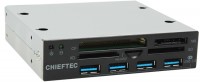 Фото - Картридер / USB-хаб Chieftec CRD-801H 