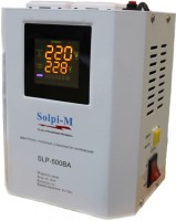 Фото - Стабилизатор напряжения Solpi-M SLP-500 VA 0.5&nbsp;кВА / 350&nbsp;Вт