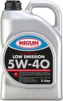 Фото - Моторное масло Meguin Low Emission 5W-40 5 л
