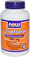 Фото - Аминокислоты Now L-Tryptophan 500 mg 120 cap 