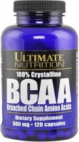 Фото - Аминокислоты Ultimate Nutrition 100% Crystalline BCAA 120 cap 