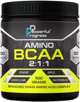 Фото - Аминокислоты Powerful Progress Amino BCAA 2-1-1 500 g