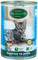 Фото - Корм для кошек Baskerville Cat Can with Turkey/Fish  200 g