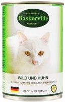Фото - Корм для кошек Baskerville Cat Can with Venison/Poultry  400 g