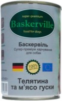 Фото - Корм для собак Baskerville Dog Can with Veal/Goose 
