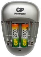 Фото - Зарядка аккумуляторных батареек GP PB27 + 4xAA 2700 mAh