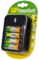 Фото - Зарядка аккумуляторных батареек GP PB550 + 4xAA 2500 mAh