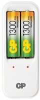 Фото - Зарядка аккумуляторных батареек GP PB410 + 2xAA 1300 mAh 