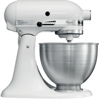 Фото - Кухонный комбайн KitchenAid 5KSM45EWH белый