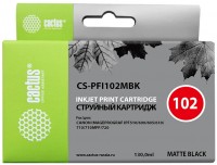 Фото - Картридж CACTUS CS-PFI102MBK