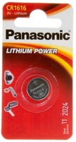 Аккумулятор / батарейка Panasonic 1xCR1616EL 