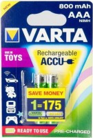 Фото - Аккумулятор / батарейка Varta Toys Accu  2xAAA 800 mAh