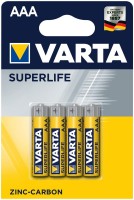 Аккумулятор / батарейка Varta Superlife 4xAAA 