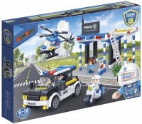 Фото - Конструктор BanBao Police Garage 7002