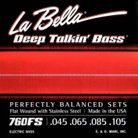 Фото - Струны La Bella Deep Talkin' Bass Flats 45-105 