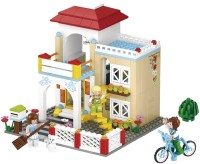 Фото - Конструктор Sluban Detached House M38-B0533 