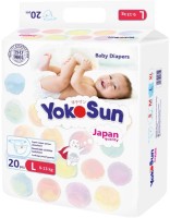 Фото - Подгузники Yokosun Diapers L / 20 pcs 