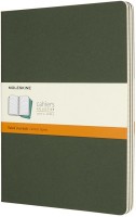 Фото - Блокнот Moleskine Set of 3 Ruled Cahier Journals XLarge Green 