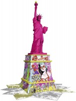 Фото - 3D пазл Ravensburger Statue of Liberty Pop Art Edition 125975 