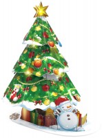 3D пазл CubicFun Twinkling Christmas Tree P680h 