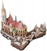 Фото - 3D пазл CubicFun Matthias Church Fishermans Bastion MC128h 