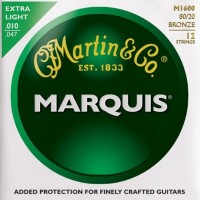 Фото - Струны Martin Marquis 80/20 Bronze 12-String 10-47 