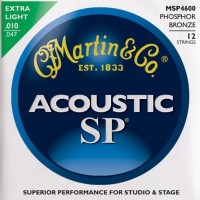 Фото - Струны Martin SP Phosphor Bronze Acoustic 12-String 10-47 