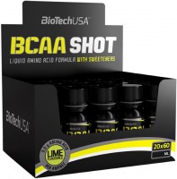 Фото - Аминокислоты BioTech BCAA Shot 20x60ml 