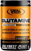 Фото - Аминокислоты Real Pharm Glutamine Caps 300 cap 