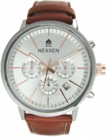 Фото - Наручные часы Nexxen NE9903CHM RC/SIL/BRN 
