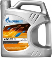 Фото - Трансмиссионное масло Gazpromneft ATF DX III 4 л