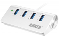 Фото - Картридер / USB-хаб ANKER 4-Port USB 3.0 Hub 