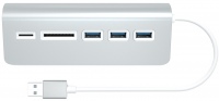 Картридер / USB-хаб Satechi Aluminum USB 3.0 Hub & Card Reader 