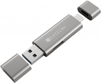 Фото - Картридер / USB-хаб Satechi Aluminum Type-C USB 3.0 and Micro/SD Card Reader 