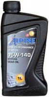 Фото - Трансмиссионное масло Alpine Syngear LS 75W-140 1L 1 л