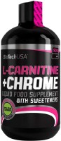 Фото - Сжигатель жира BioTech L-Carnitine/Chrome 500 ml 500 мл