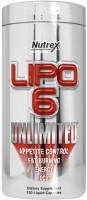 Фото - Сжигатель жира Nutrex Lipo-6 Unlimited 120 cap 120 шт