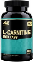 Фото - Сжигатель жира Optimum Nutrition L-Carnitine 500 60 tab 60 шт