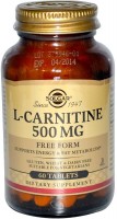 Фото - Сжигатель жира SOLGAR L-Carnitine 500 mg 60 шт