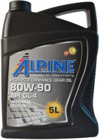 Фото - Трансмиссионное масло Alpine Gear Oil 80W-90 GL-4 5 л