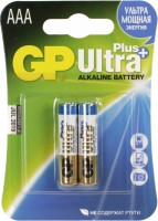 Фото - Аккумулятор / батарейка GP Ultra Plus  2xAAA