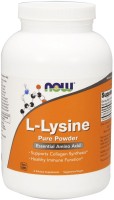 Фото - Аминокислоты Now L-Lysine Powder 454 g 