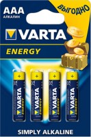 Фото - Аккумулятор / батарейка Varta Energy  4xAAA