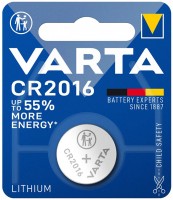 Аккумулятор / батарейка Varta  1xCR2016