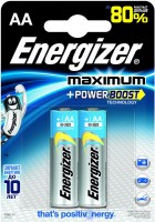 Фото - Аккумулятор / батарейка Energizer Maximum  2xAA