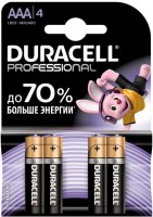 Аккумулятор / батарейка Duracell  4xAAA Professional MN2400