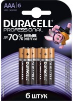 Фото - Аккумулятор / батарейка Duracell  6xAAA Professional MN2400