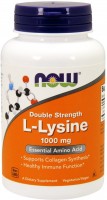 Фото - Аминокислоты Now L-Lysine 1000 mg 100 tab 